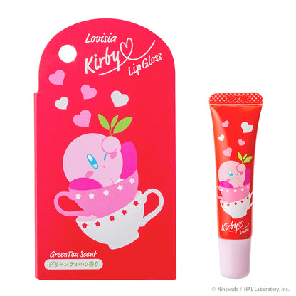 Lovisia x 星之卡比 茶香唇彩 │Lovisia x Kirby Tea-scented Lip Gloss 