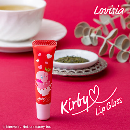 Lovisia x 星之卡比 茶香唇彩 │Lovisia x Kirby Tea-scented Lip Gloss 