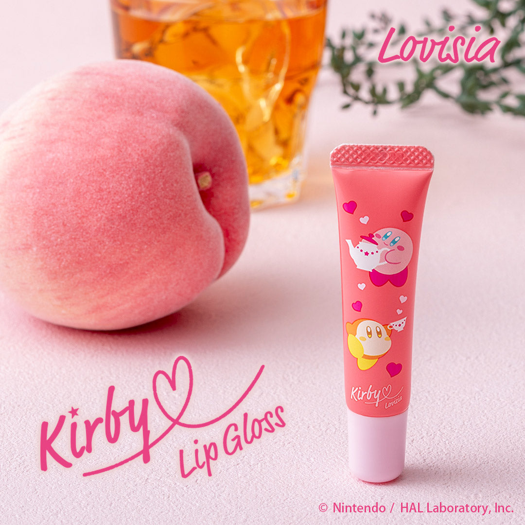 Lovisia x 星之卡比 茶香唇彩 │Lovisia x Kirby Tea-scented Lip Gloss 