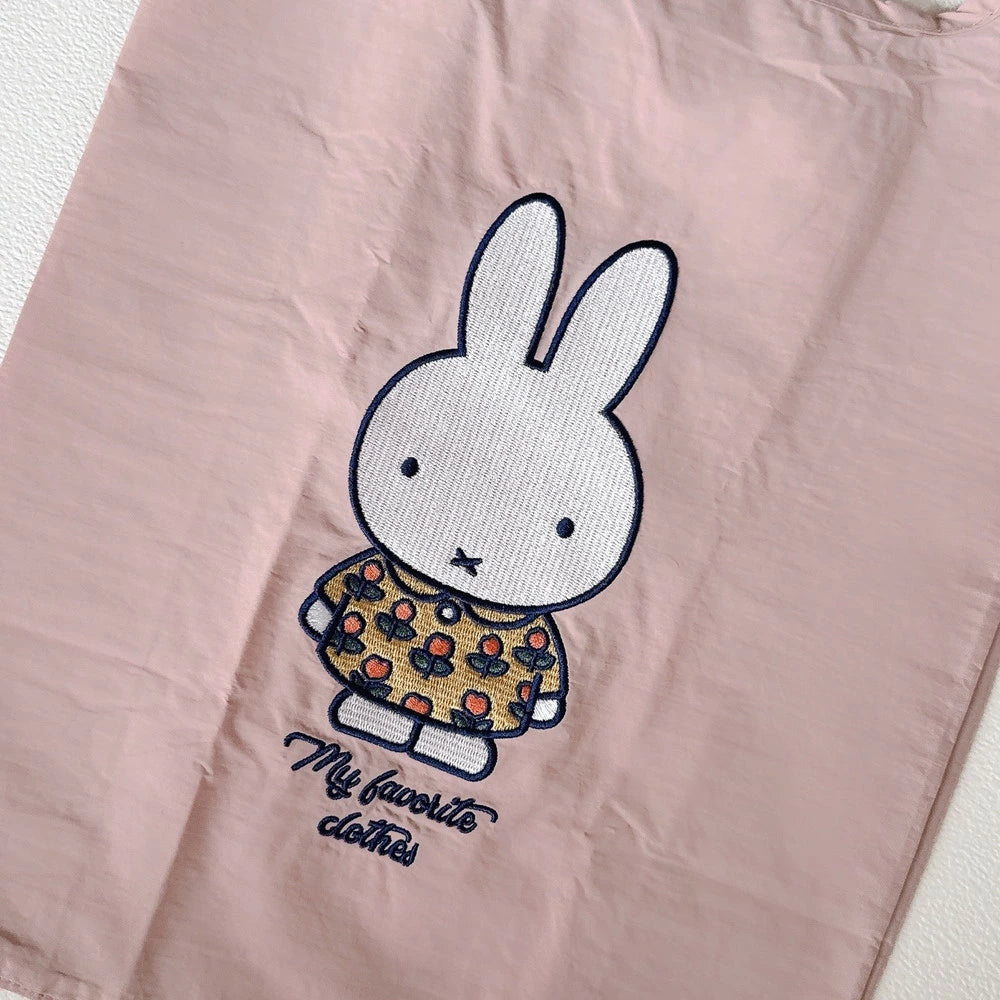 Miffy 刺繡肩背購物袋)│Miffy Shopping Bag with Strap