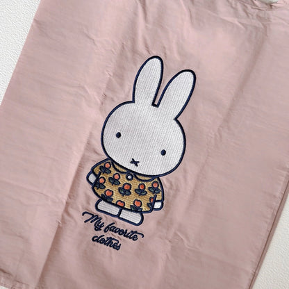 Miffy 刺繡肩背購物袋)│Miffy Shopping Bag with Strap