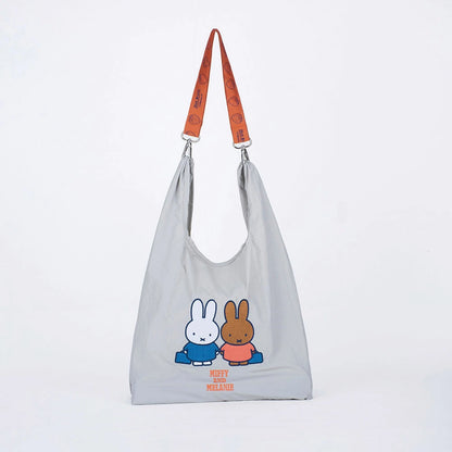 Miffy 刺繡肩背購物袋)│Miffy Shopping Bag with Strap