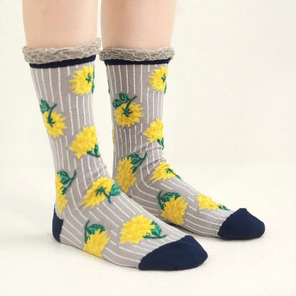 andèotte 高密度編織中筒襪│andèotte High-Gauge Crew Socks 