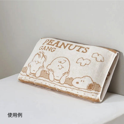 查理布朗彈力毛巾枕袋