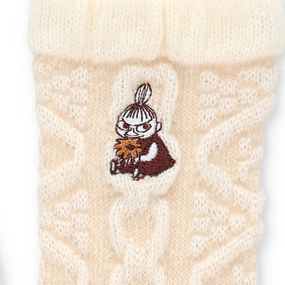 Little My 阿蘭編織保暖襪（奶油色）│Little My Aran Knit Cozy Socks (Cream)