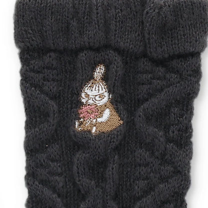 Little My 阿蘭編織保暖襪（深灰色）│Little My Aran Knit Cozy Socks (Dark Grey)
