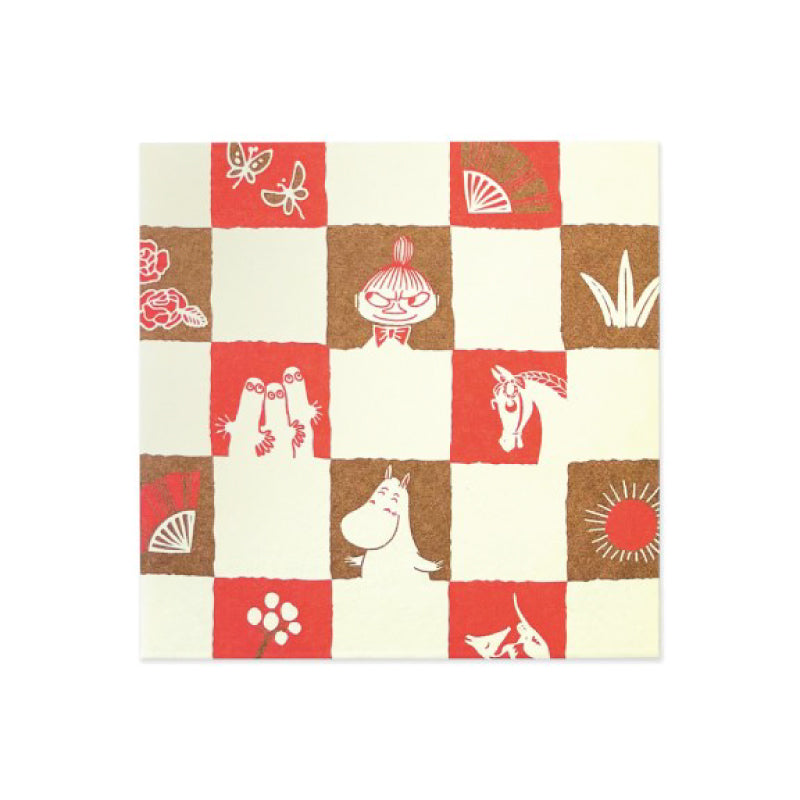 姆明伊予和紙利是封 - 市松│Moomin Iyo Washi Red Packet - Ichimatsu