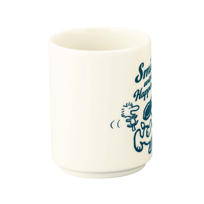 史諾比日式茶杯 (白色)