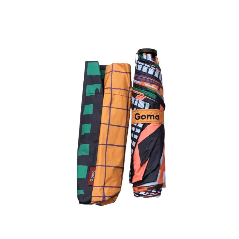 Goma 多彩藝術折疊傘│Goma Multi-Color Folding Umbrella