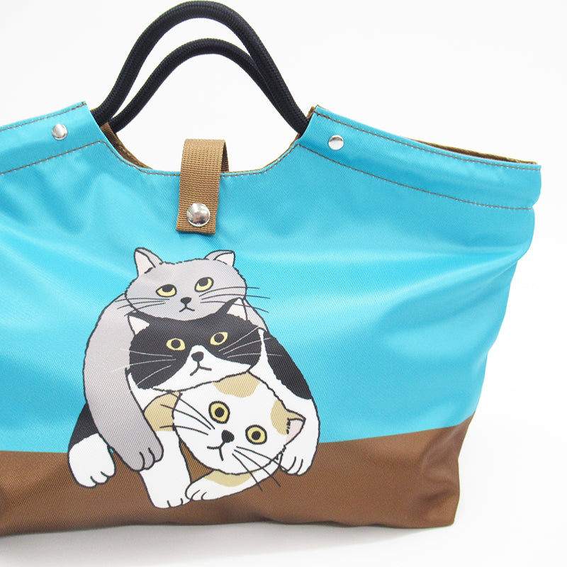 TARTINE 繩索手挽袋 (三隻貓)│TARTINE Rope Handle Tote Bag ( Three Cats )