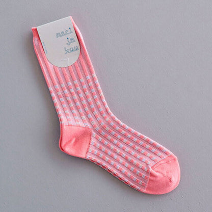 meri ja kuu 閃紗粉紅短襪│meri ja kuu Shiny Pink Socks