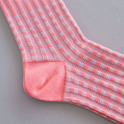 meri ja kuu 閃紗粉紅短襪│meri ja kuu Shiny Pink Socks