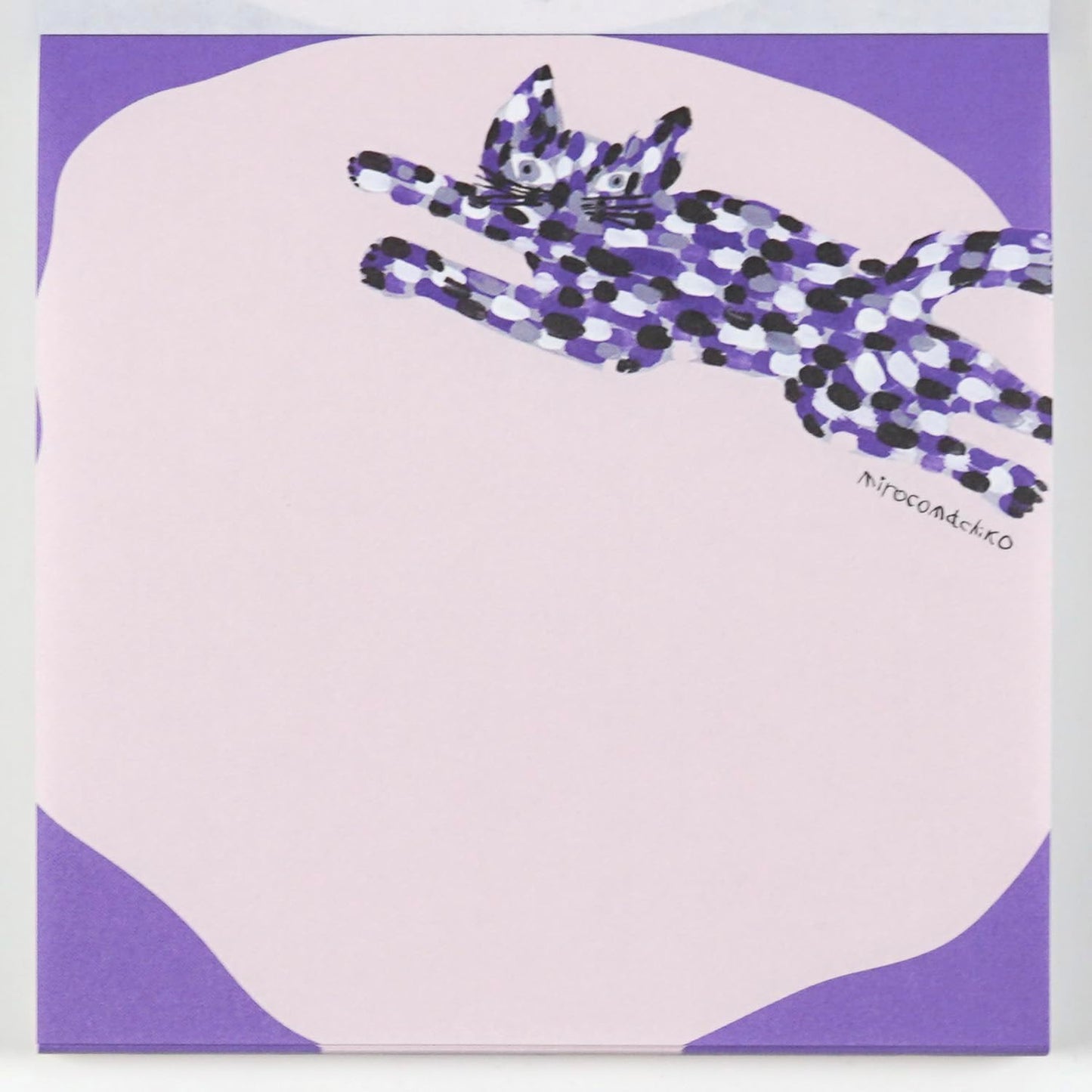 Miroco Machiko 貓咪方形便條紙│Miroco Machiko Cat Square Memo Pad