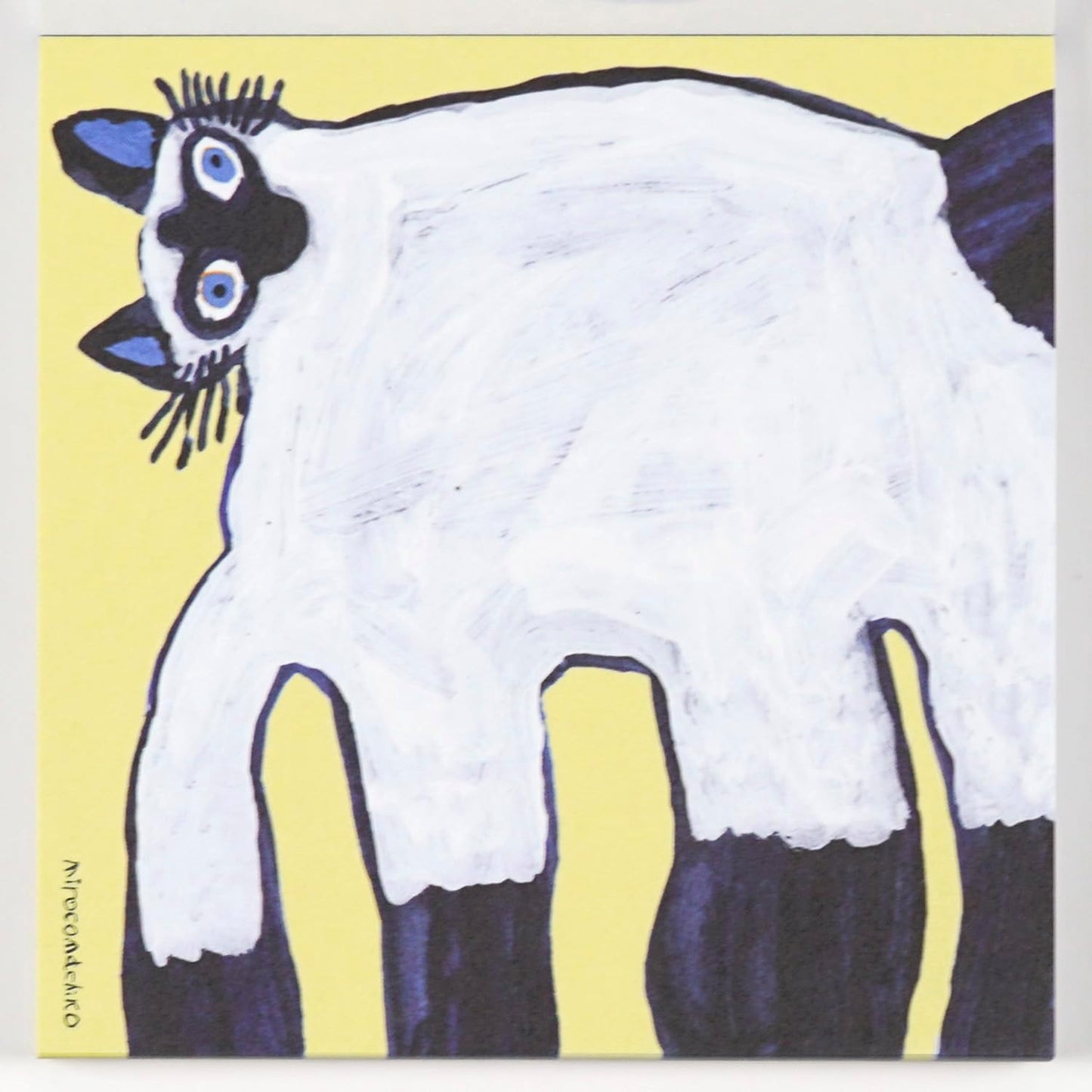 Miroco Machiko 貓咪方形便條紙│Miroco Machiko Cat Square Memo Pad