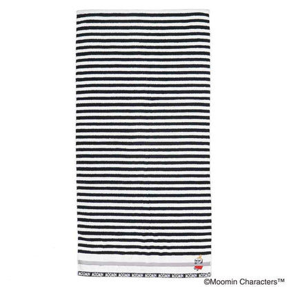 姆明條紋浴巾 - 阿美 │Moomin Striped Bath Towel – Little My