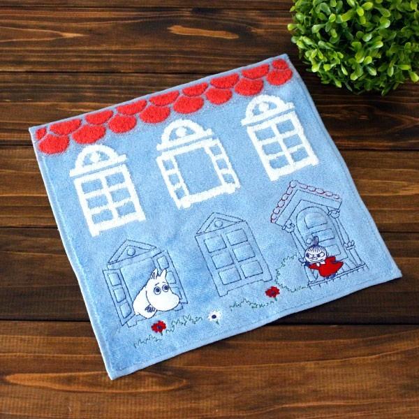 姆明小屋刺繡方巾 - 阿美到訪│Moomin House Embroidery Wash Towel - Little My’s Visit