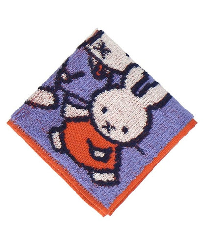 Miffy 紫色小方巾│Miffy Purple Mini Wash Towel