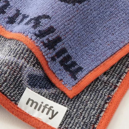 Miffy 紫色小方巾│Miffy Purple Mini Wash Towel