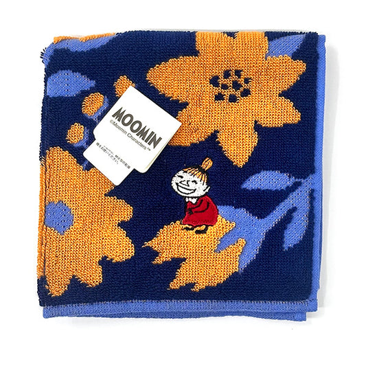 阿美花卉緹花方巾│Little My Floral Jacquard Wash Towel