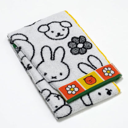 Miffy 小花今治面巾*Miffy Flora Imabari Face Towel