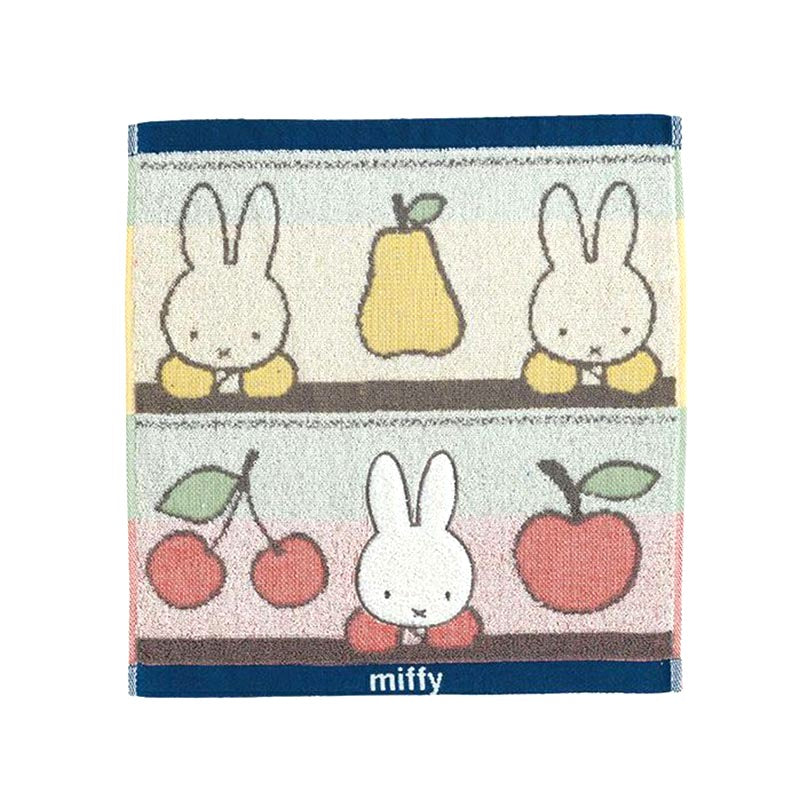 Miffy 水果方巾│Miffy & Fruit Wash Towel