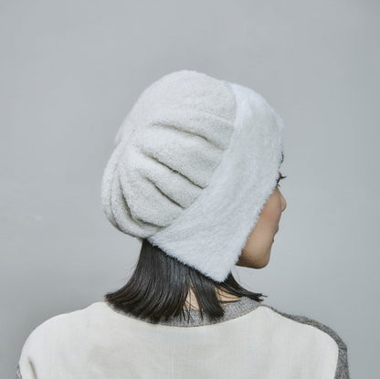 NAMIKI 日本製柔軟絨毛針織帽│NAMIKI Made in Japan Soft Chenille Knit Beanie