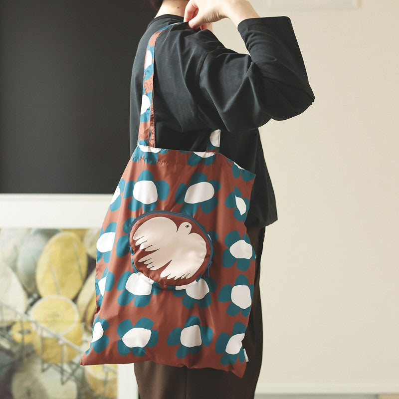 OLYA 北歐風小鳥摺疊環保袋│OLYA Bird Foldable Eco Bag