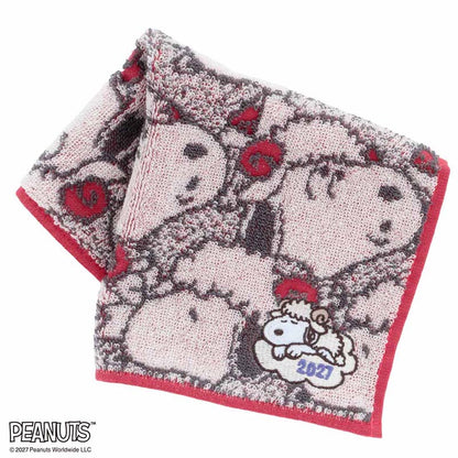PEANUTS 史諾比羊咩咩方巾│PEANUTS Snoopy Year of the Sheep Wash Towel