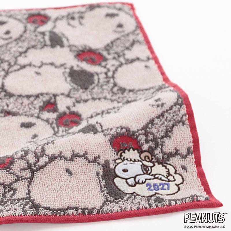 PEANUTS 史諾比羊咩咩方巾│PEANUTS Snoopy Year of the Sheep Wash Towel