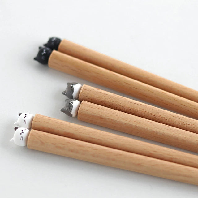 Coneco療癒貓日本製筷子 │Coneco Healing Cat Chopsticks