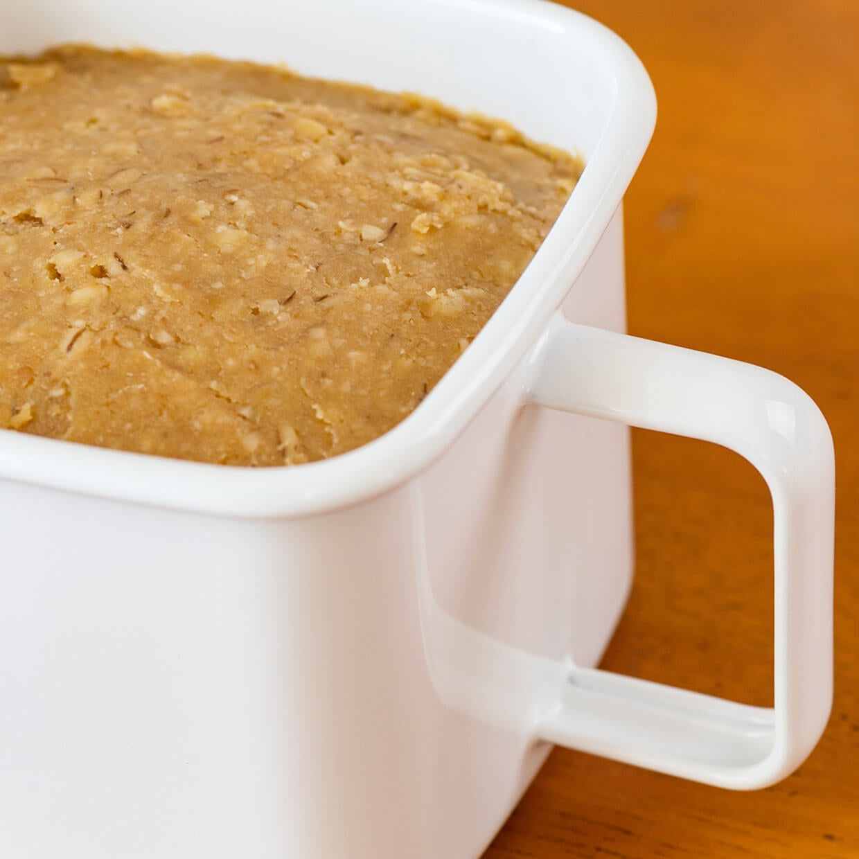 野田琺瑯手柄貯存盒 (膠蓋)│Noda Horo Food Handle Storage Container (Plastic Cover)