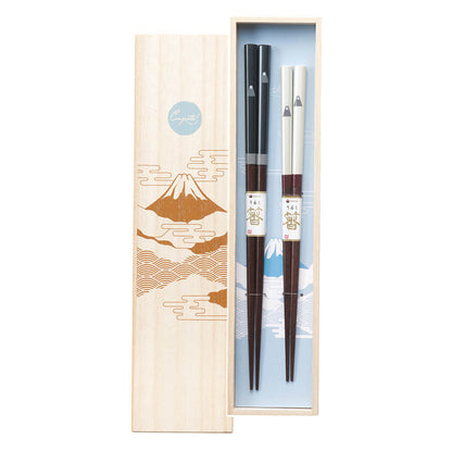 富士山桐盒對筷禮盒│Mt. Fuji Chopsticks Gift Box