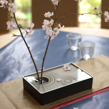 銀雅堂水波紋花器│Gingado Water Ripple Flower Base