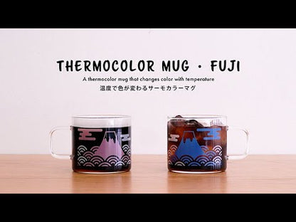 富士山溫感變色杯*Fuji Heat-Sensitive Color Changing Mug