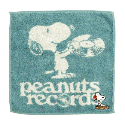 PEANUTS Records 緹花方巾 PEANUTS Records Wash Towel
