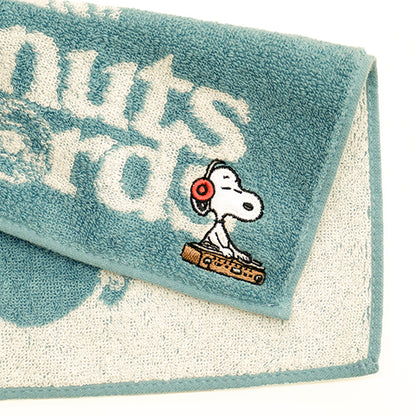 PEANUTS Records 緹花方巾 PEANUTS Records Wash Towel