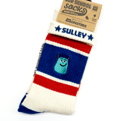 彼思動畫復古風短襪 - 毛毛 │Pixar Animation Retro Style Socks - Sulley