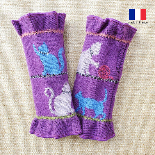 法國製無指手套 - 小貓 French Hand Warmer - Kittens 