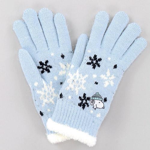 史諾比雪花手套 Snoopy Snowflakes Gloves