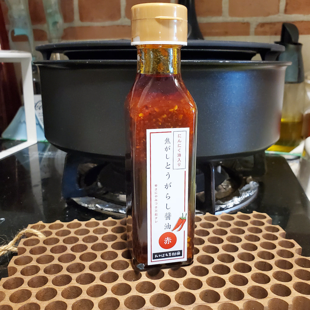 高畑果樹園蒜香辣醬油 Takahata Fruit Garden Spicy Soy Sauce