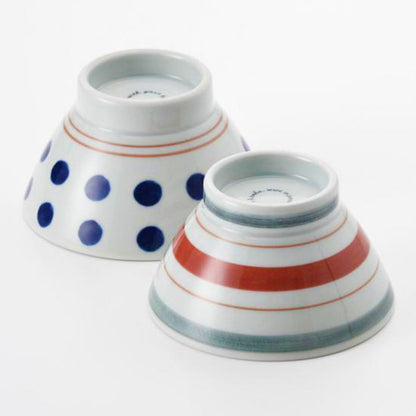 日本波佐見燒飯碗套裝(一套兩件) Hasami Porcelain Bowl Set (A set of 2)