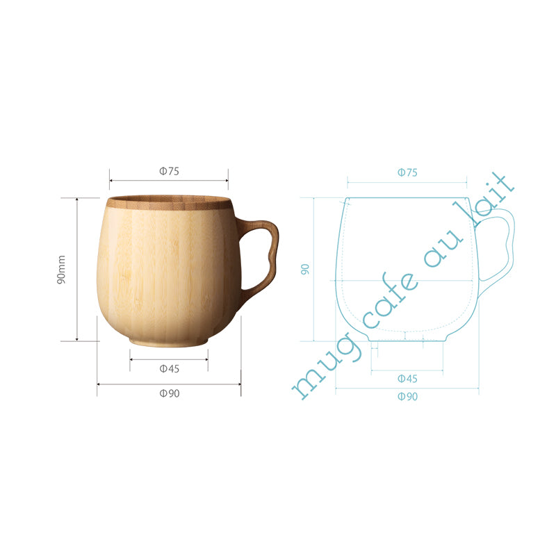 Riveret竹子咖啡杯 Riveret Bamboo Coffee Mug
