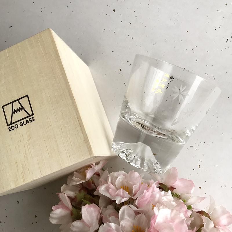 田島硝子桜富士手工玻璃杯 Tajima Sakura Fuji Water Glass