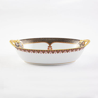 有田燒黑金彩鳳凰瓷碗 Arita Ware Dark Golden Phoenix Porcelain Bowl