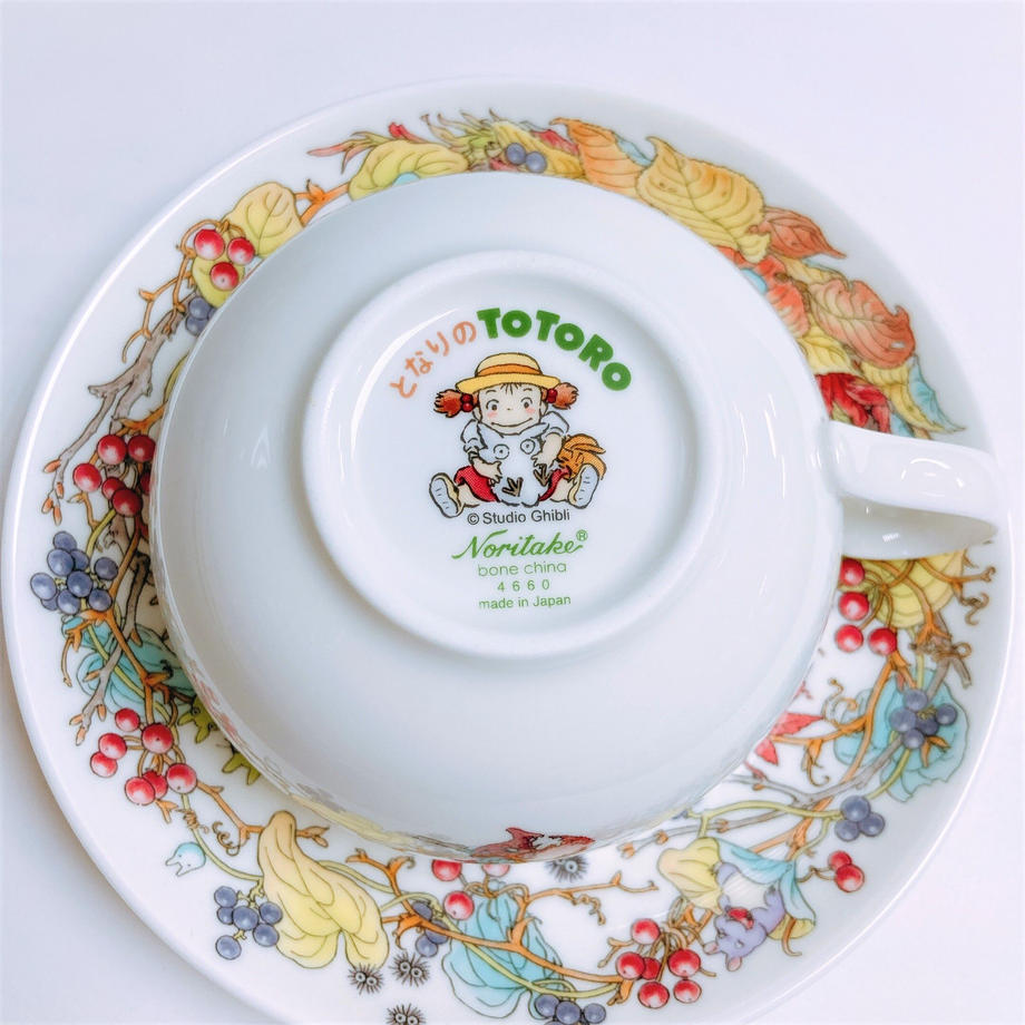 Noritake 龍貓骨瓷茶杯 - 貓巴士 Noritake Totoro Bone China Teacup - Catbus