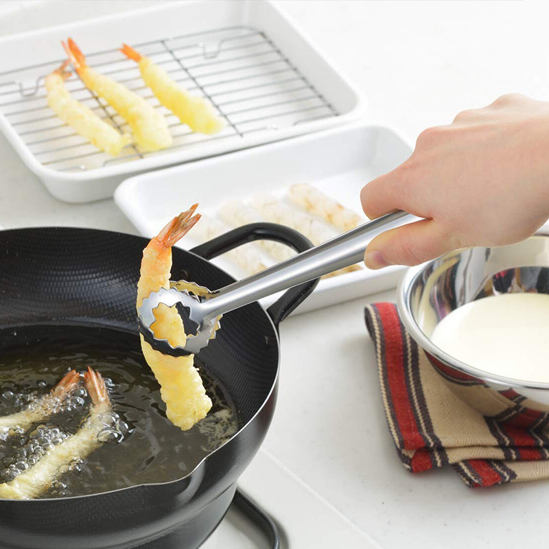日本燕三条炸物夾 Japan Stainless Steel Tempura Tongs