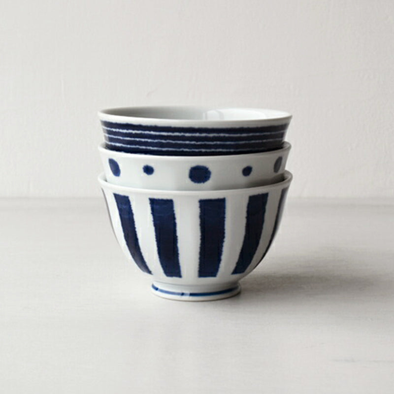 波佐見燒小型丼飯碗套裝 Hasami Porcelain Small Don Bowl Set