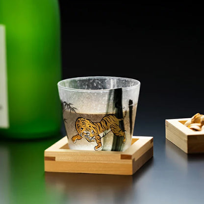 竹虎清酒杯連木枡套裝 Taketora Sake Glass Set