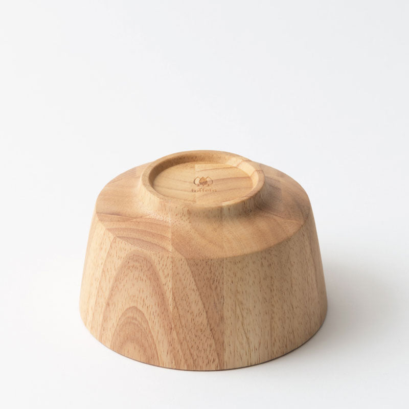 日本製手工橡膠木碗 │Handcrafted Rubberwood Bowl