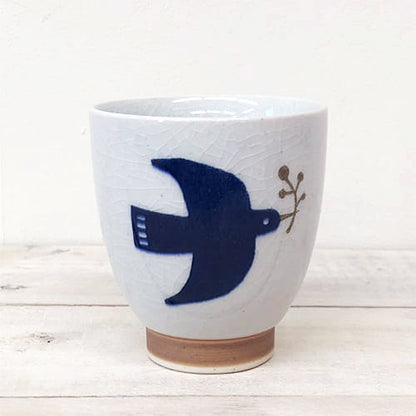 海鷗波佐見燒茶杯 Seagull Hasami Porcelain Teacup